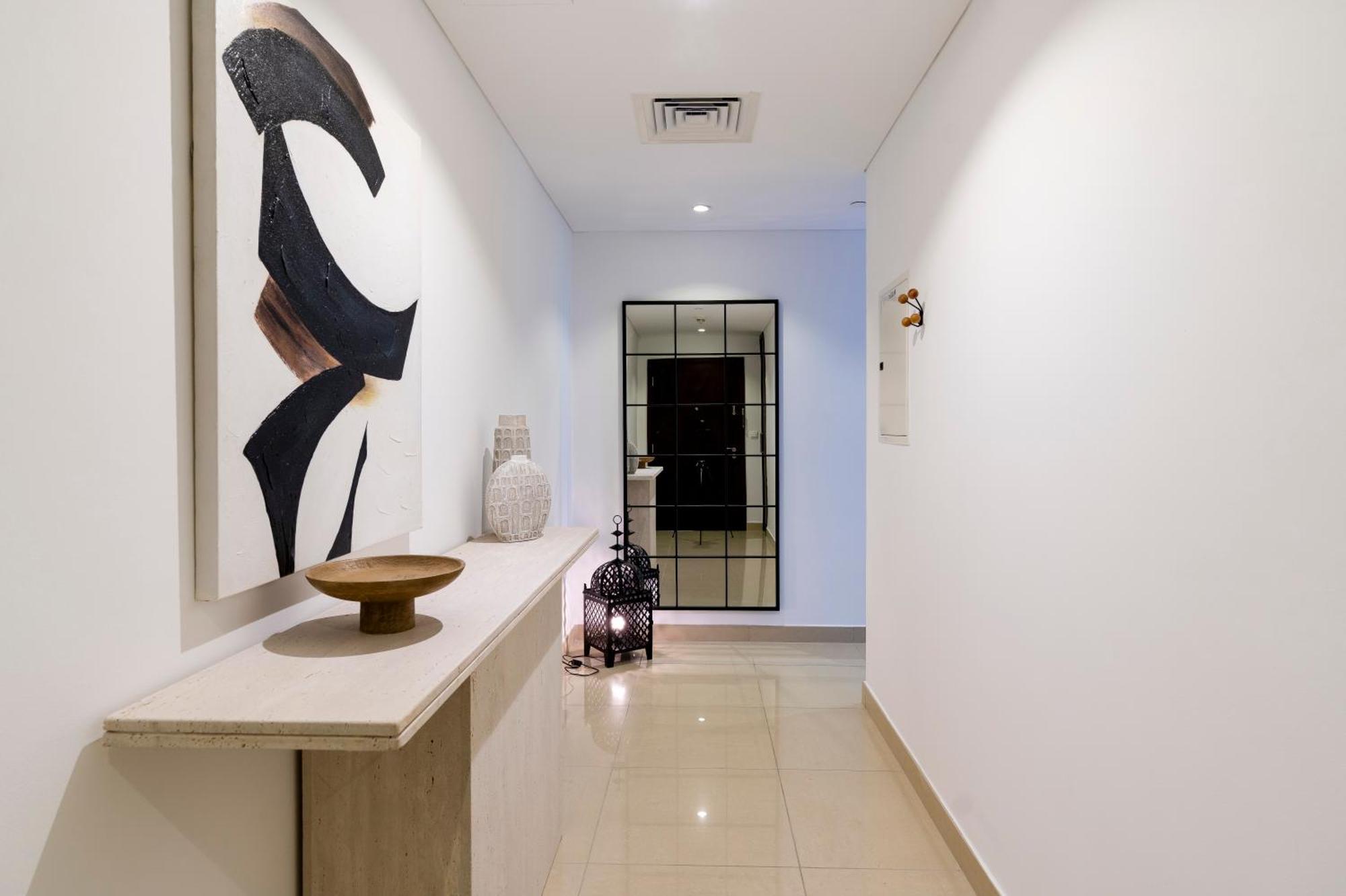 Prestige Living 2Br With Full Burj Khalifa And Fountain View By Auberge Dubaj Kültér fotó