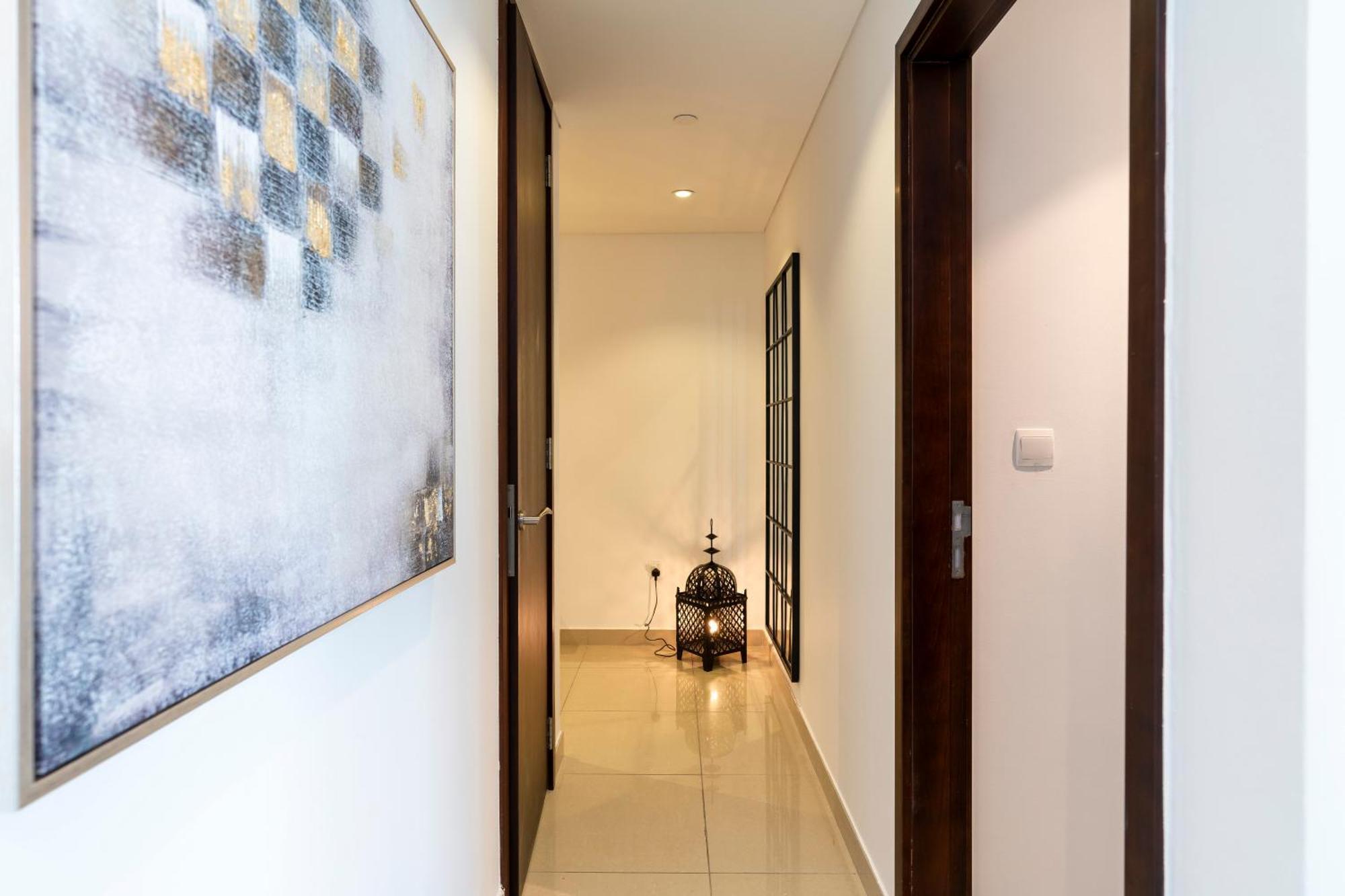 Prestige Living 2Br With Full Burj Khalifa And Fountain View By Auberge Dubaj Kültér fotó